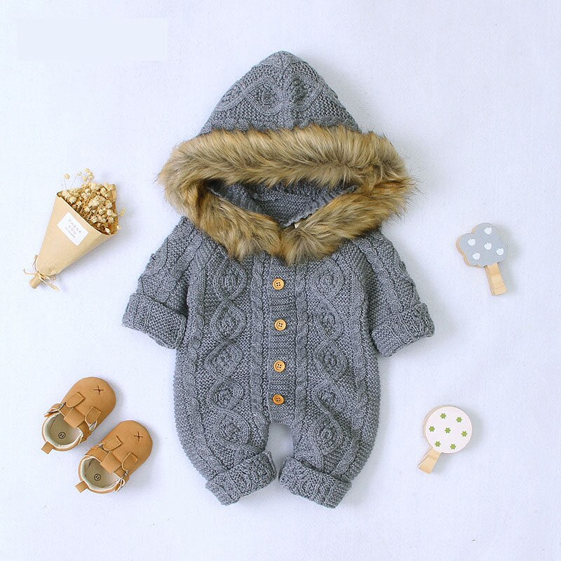 Combinaison Tricot Bébé Garçon et Fille