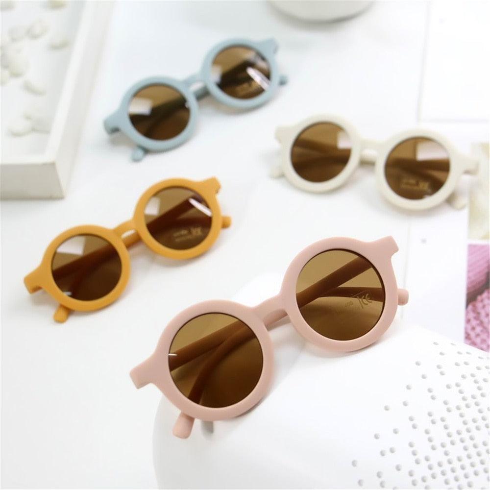 Lunette de soleil bébé ronde