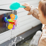 Roue hypnotique colorée pour le bain