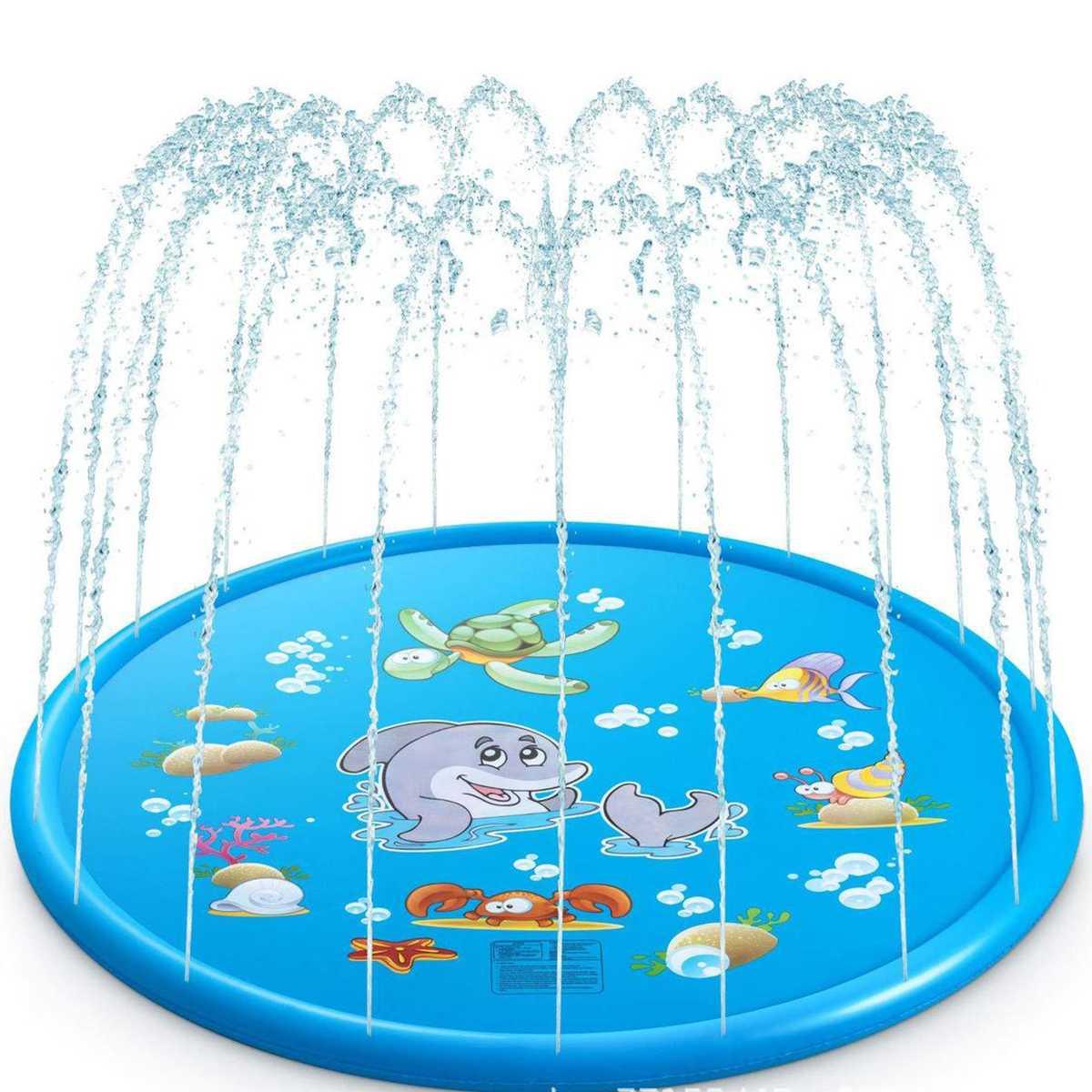 Tapis a jet d'eau pour enfant