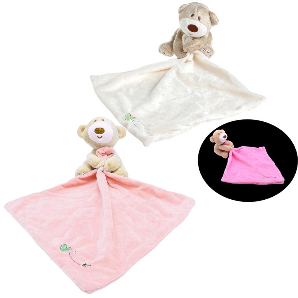 Doudou petit ourson en peluche pour enfant