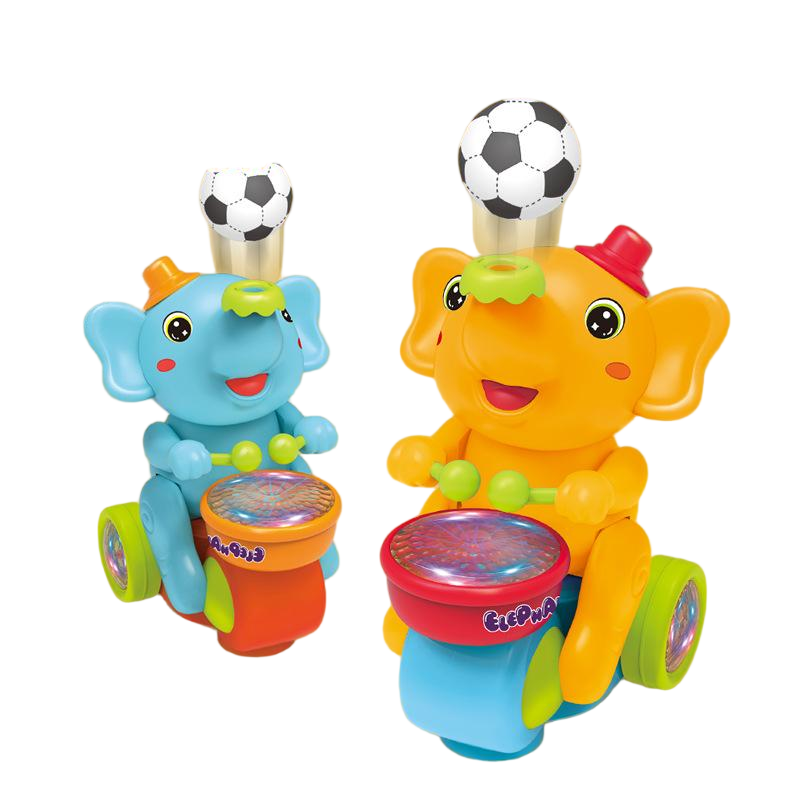 Jouet Éléphant Musical Bébé Souffleur de Balles