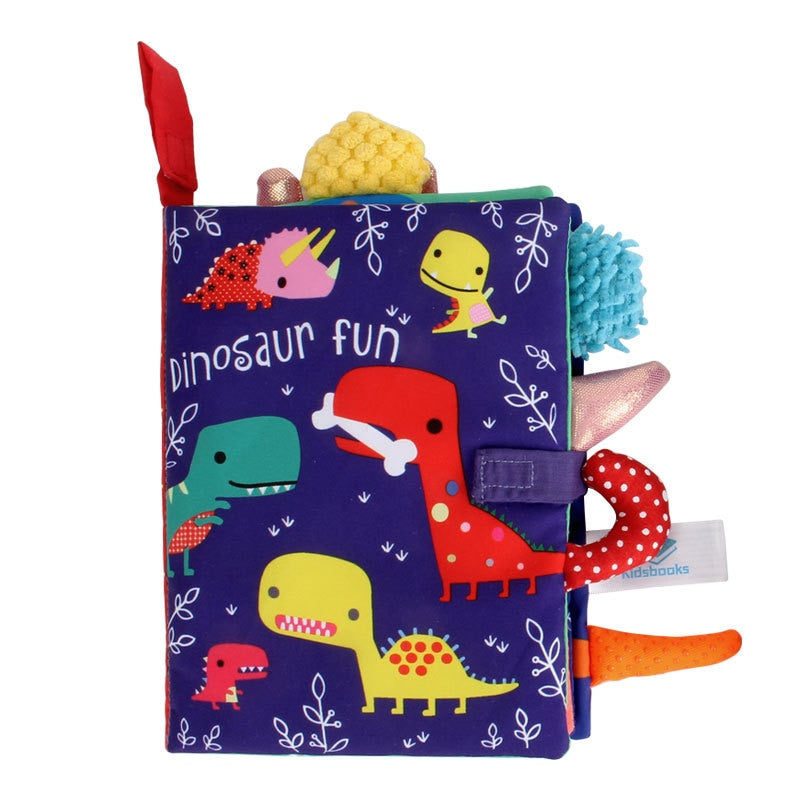 Livre en tissu d'apprentissage de l'anglais pour bébé