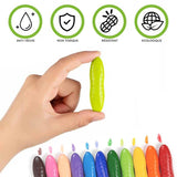Crayon Cire en forme d'amande Bébé