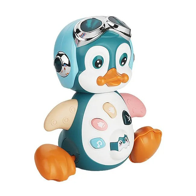 Jouet Musical Bébé Pingouin Rampant