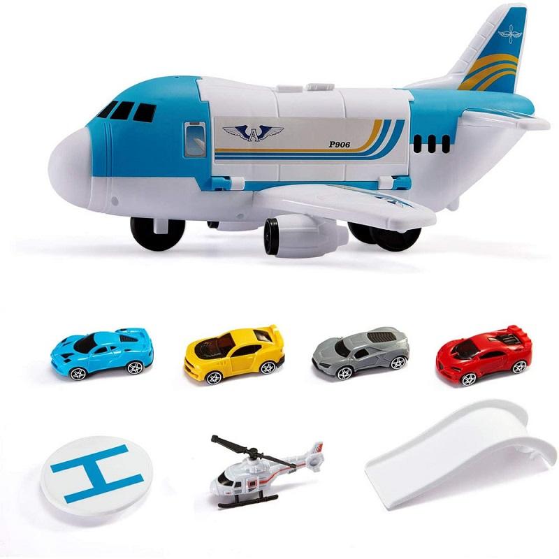 Jouet Avion Cargo Enfant Transporteur de Voitures