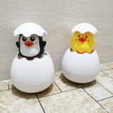 Jouet d'Œuf de Bain pour Bébé à Motifs Adorables
