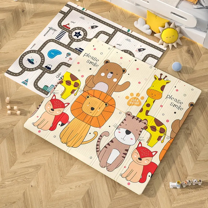 Tapis de Jeu Pliable pour Bébé et Enfant
