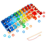 Puzzle Chiffres et Lettres en Bois