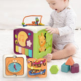 Cube d'activité Bébé Montessori 7 en 1