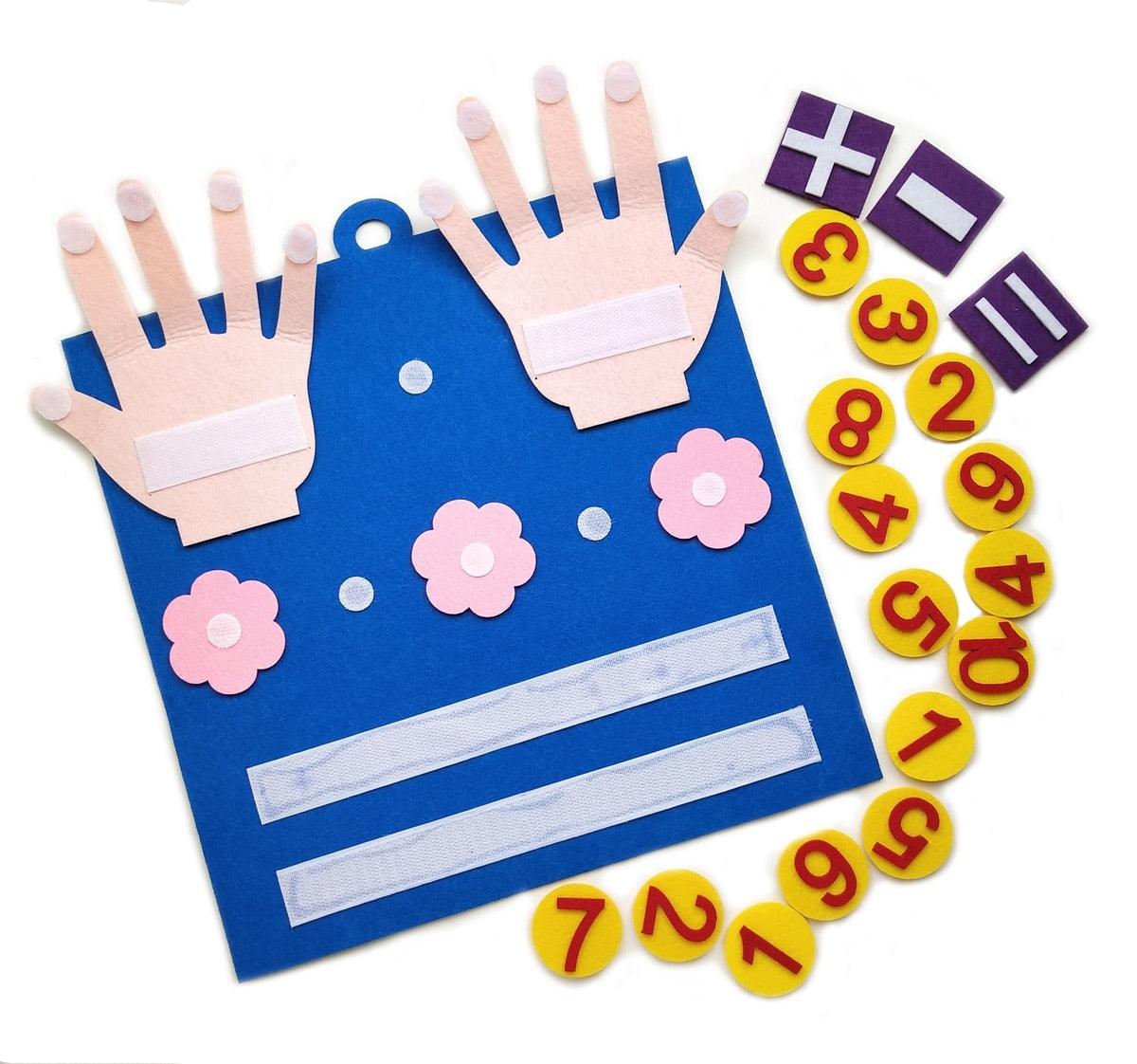 Tableau Montessori de Comptage Bébé