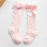 Chaussettes Hautes à Papillon pour Bébé Fille