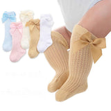 Chaussettes Hautes à Papillon pour Bébé Fille