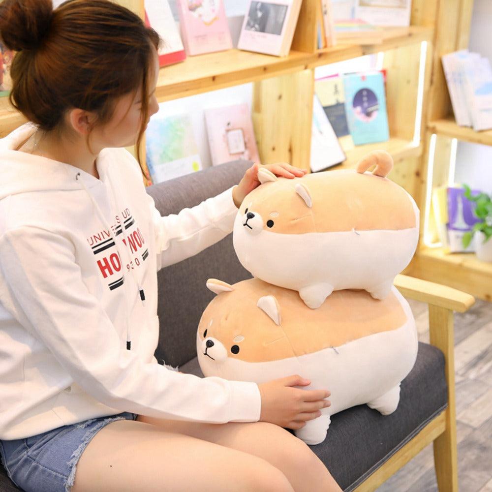 Coussin animaux en peluche pour enfants