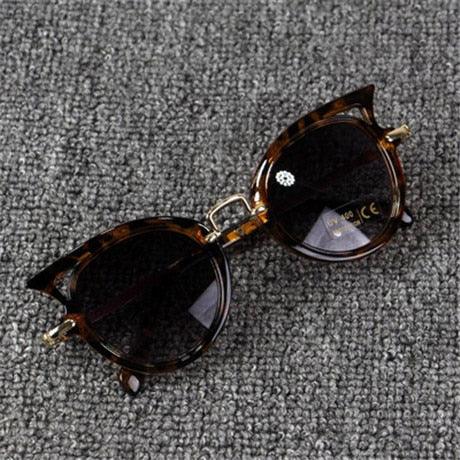 lunettes de soleil yeux de chat pour enfants