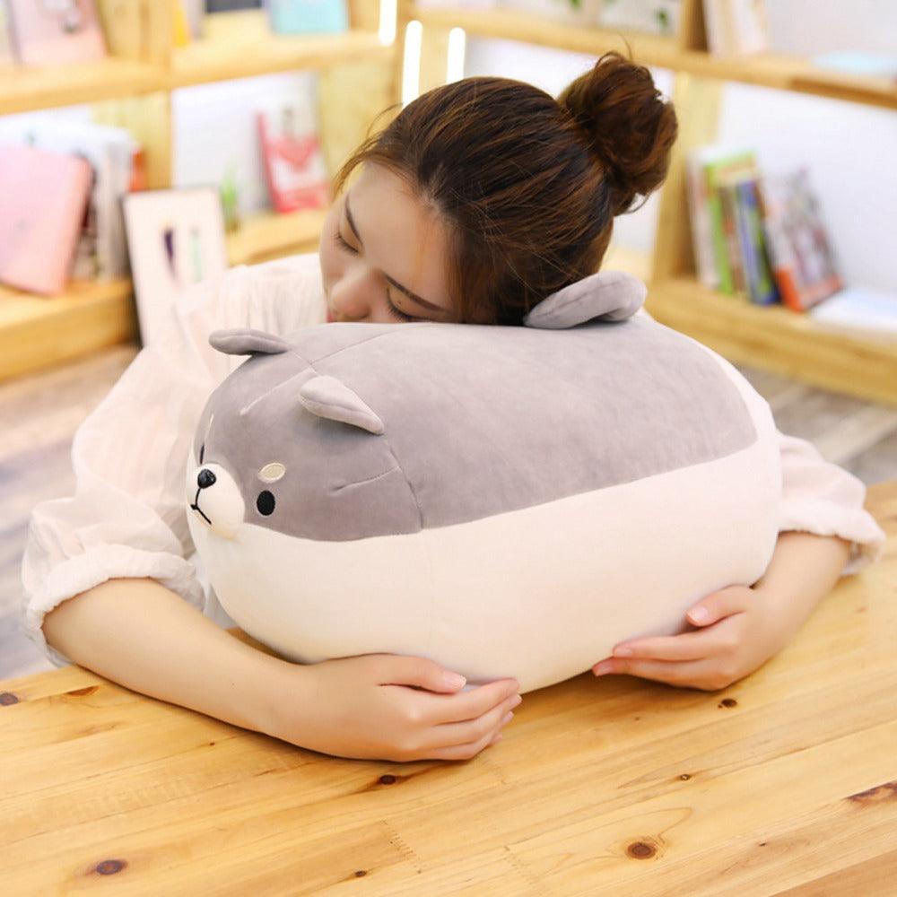 Coussin animaux en peluche pour enfants