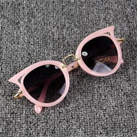 lunettes de soleil yeux de chat pour enfants
