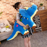 Dinosaures tricératops en peluche pour enfant