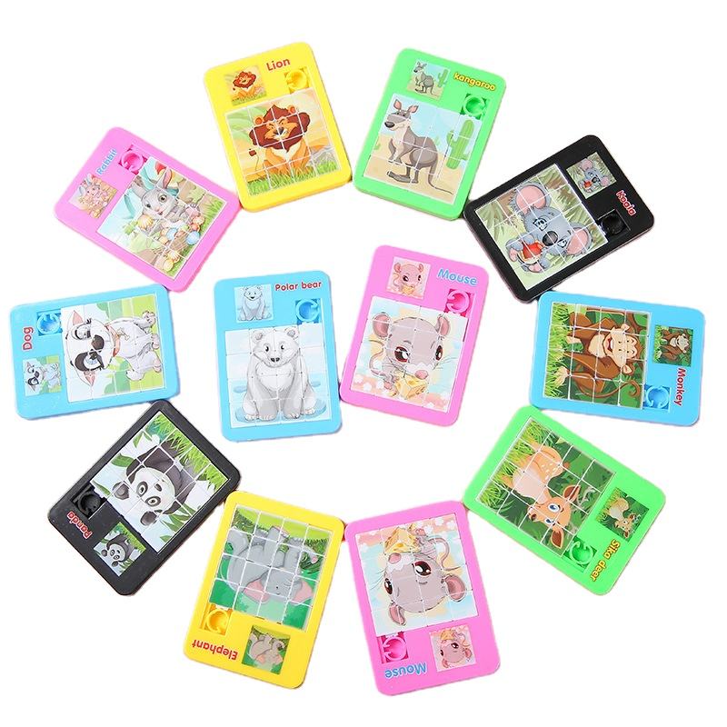 Puzzle Coulissant Enfant Jeu Pousse Pousse