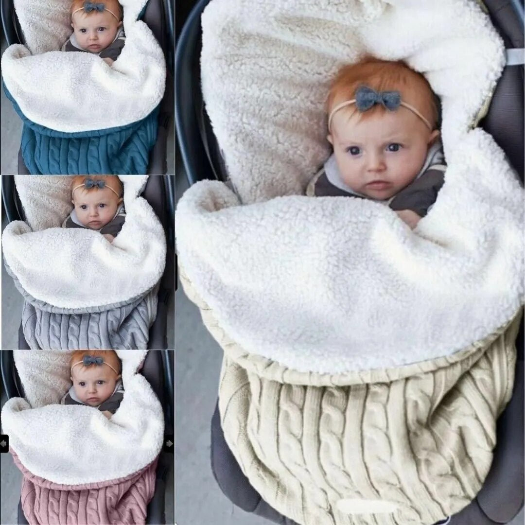 Chancelière Bébé / Sac de couchage Laine et Polaire