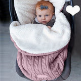 Chancelière Bébé / Sac de couchage Laine et Polaire