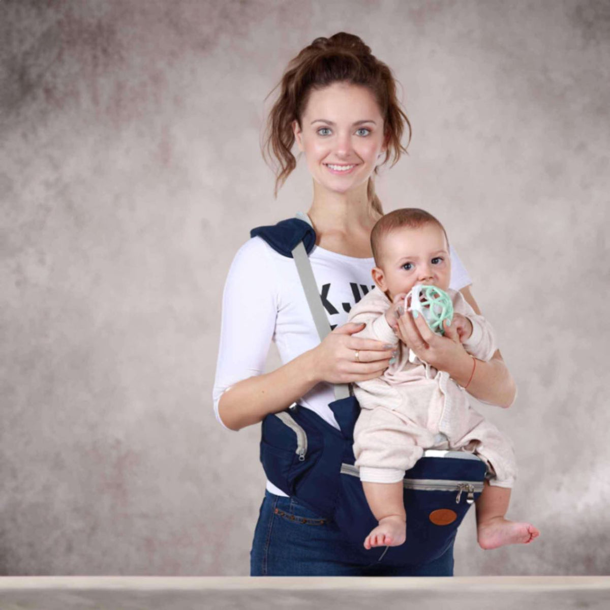 Porte-bébé ergonomique HarmonyGlide Pro avec siège de hanche (Support 3-en-1 toutes positions)