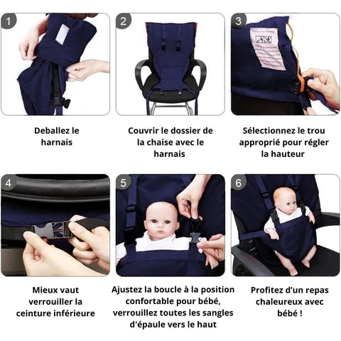 Harnais de Chaise pour Bébé
