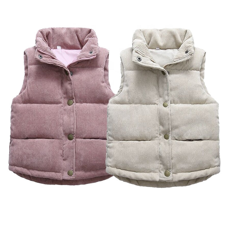 Gilet Matelassé sans Manches pour Enfant