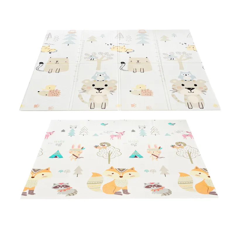 Tapis de Jeu Pliable pour Enfants et Bébés