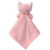 Doudou avec animaux en peluche pour bébé