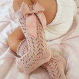 Chaussettes Hautes à Papillon pour Bébé Fille