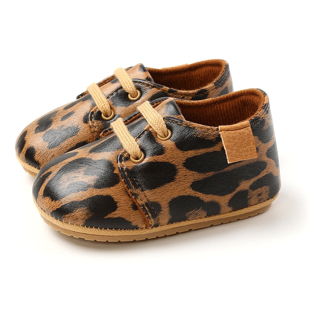 Chaussures en Cuir pour Bébé