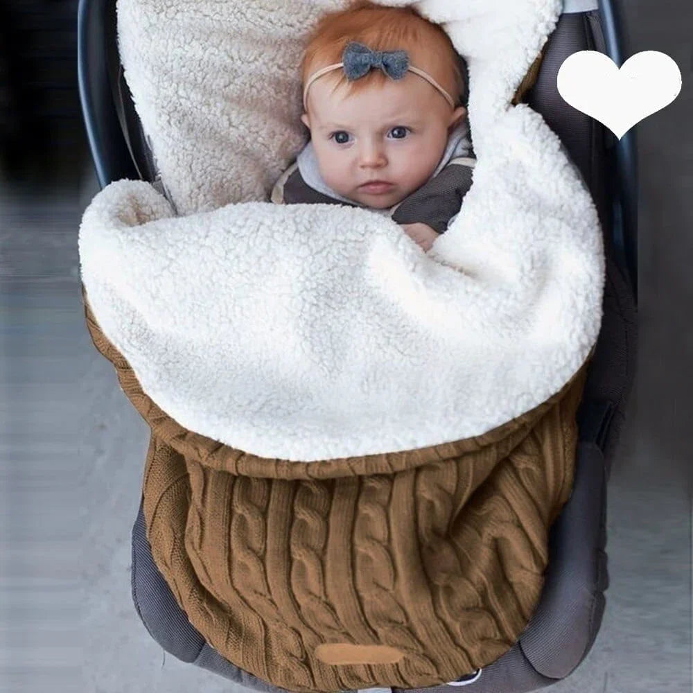 Chancelière Bébé / Sac de couchage Laine et Polaire