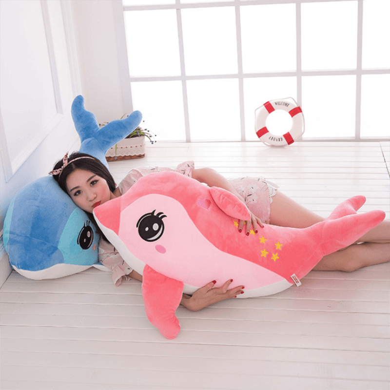 Dauphin en peluche pour enfant