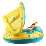 Bouée Gonflable Bébé avec Parasol