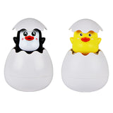 Jouet d'Œuf de Bain pour Bébé à Motifs Adorables