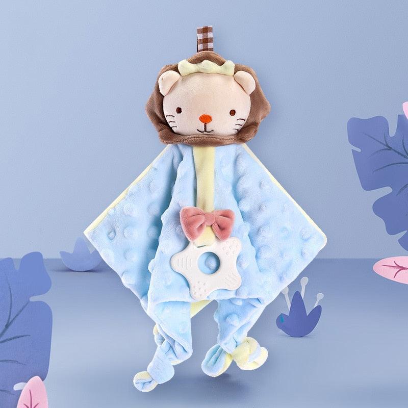 Doudou pour bébé avec animaux en peluche