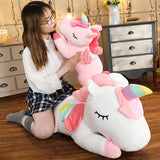Licorne géante en peluche pour enfant