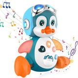 Jouet Musical Bébé Pingouin Rampant
