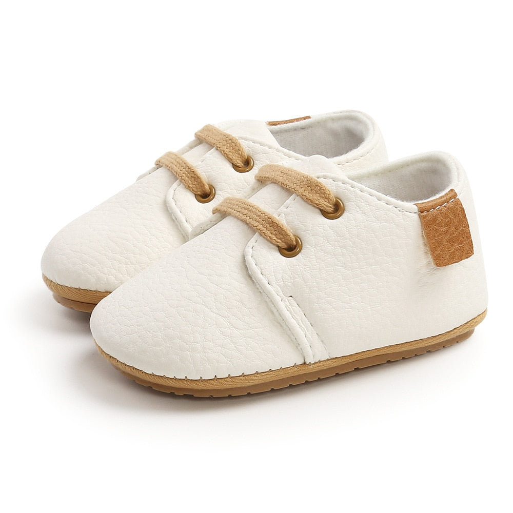 Chaussures en Cuir pour Bébé