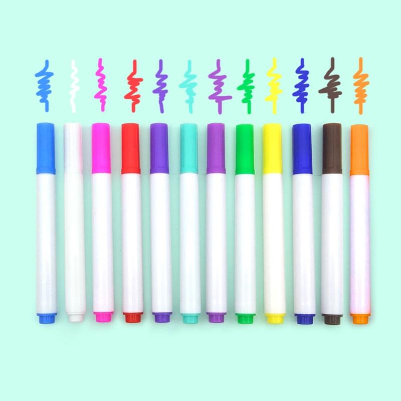 Feutres de coloriage à eau (12 couleurs)