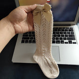 Chaussettes Hautes à Papillon pour Bébé Fille