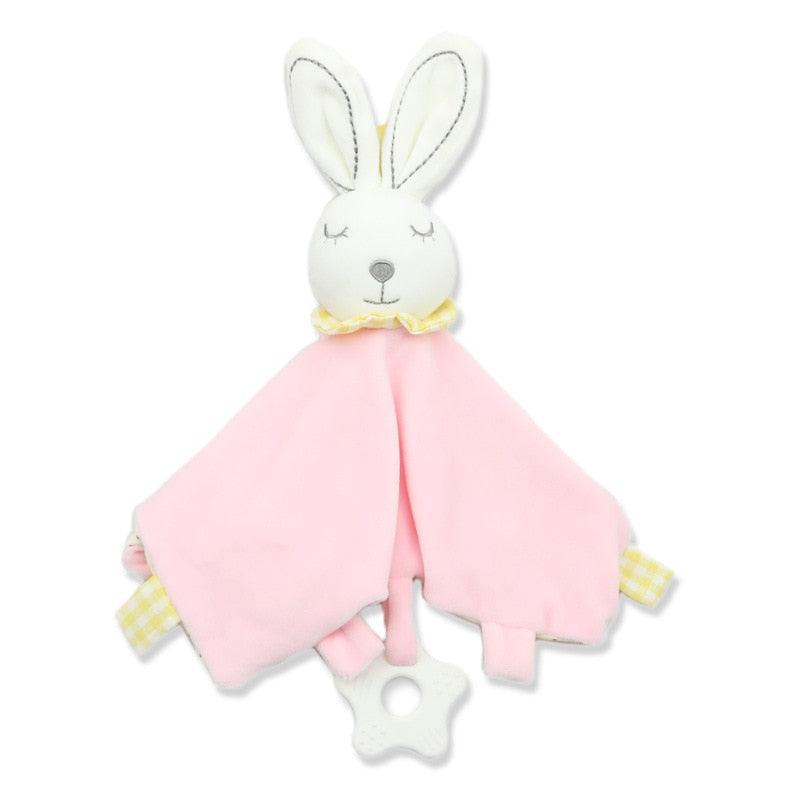 Serviette apaisante avec animaux pour bébé