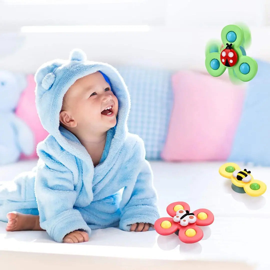 Hochet bébé rotatif - SpinnyFun