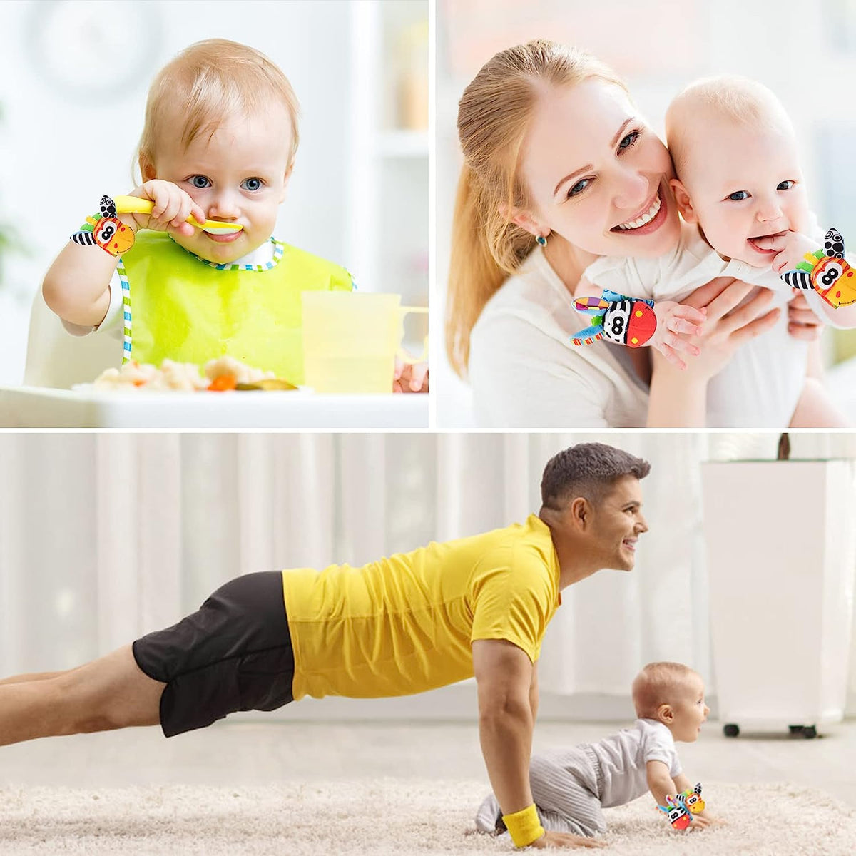 Hochets Mains et Pieds pour Bébé
