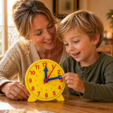 Horloge Éducative Enfant – Kit Montessori – Cartes Puzzle – Dès 3 Ans