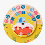 Horloge Montessori 12H et 24H en bois - TimeTeach