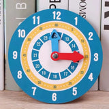 Horloge Montessori 12H et 24H en bois - TimeTeach