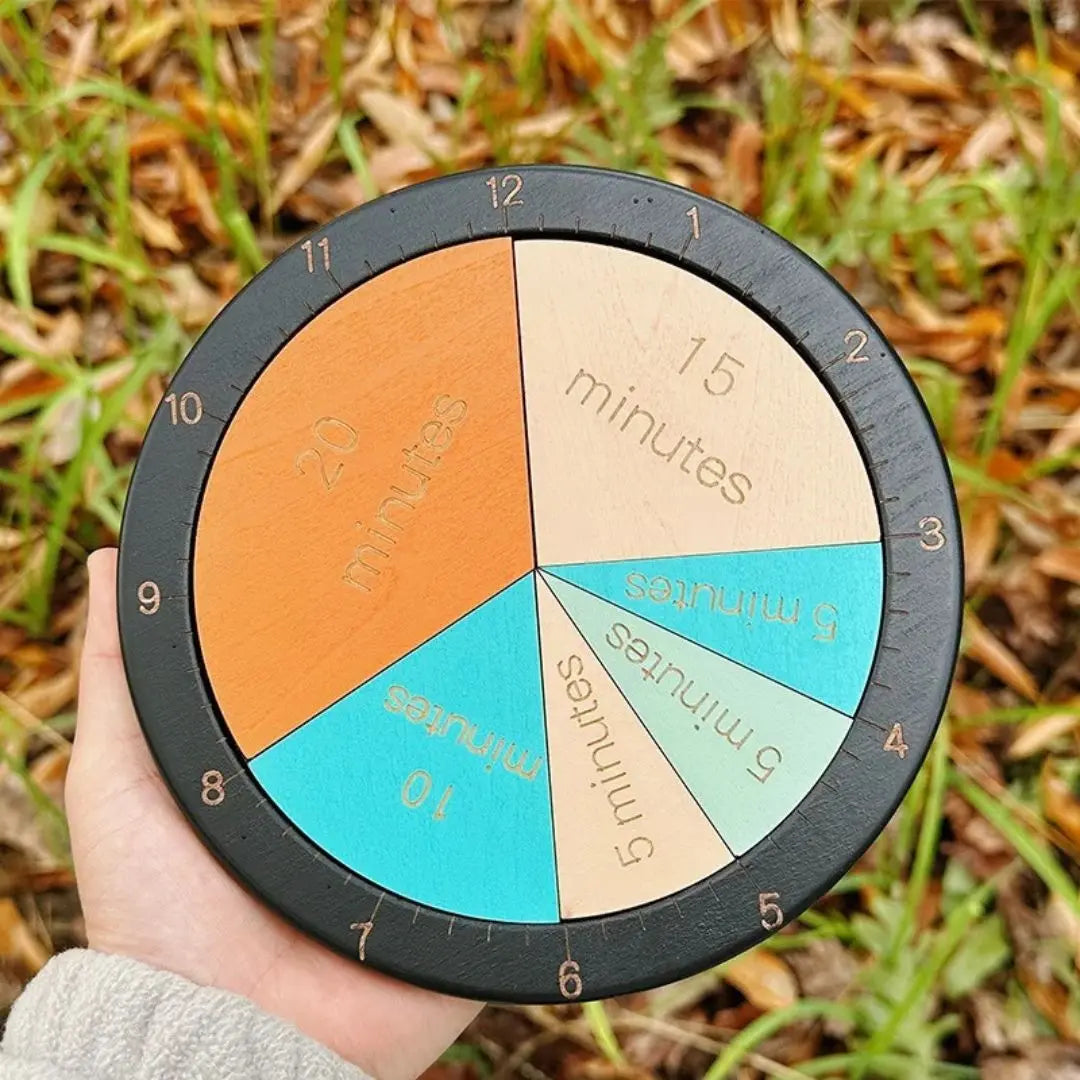 Horloge Montessori - Fraction Clock