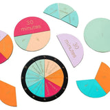 Horloge Montessori - Fraction Clock